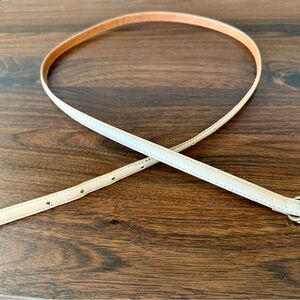 J. Crew Light Tan Leather Belt